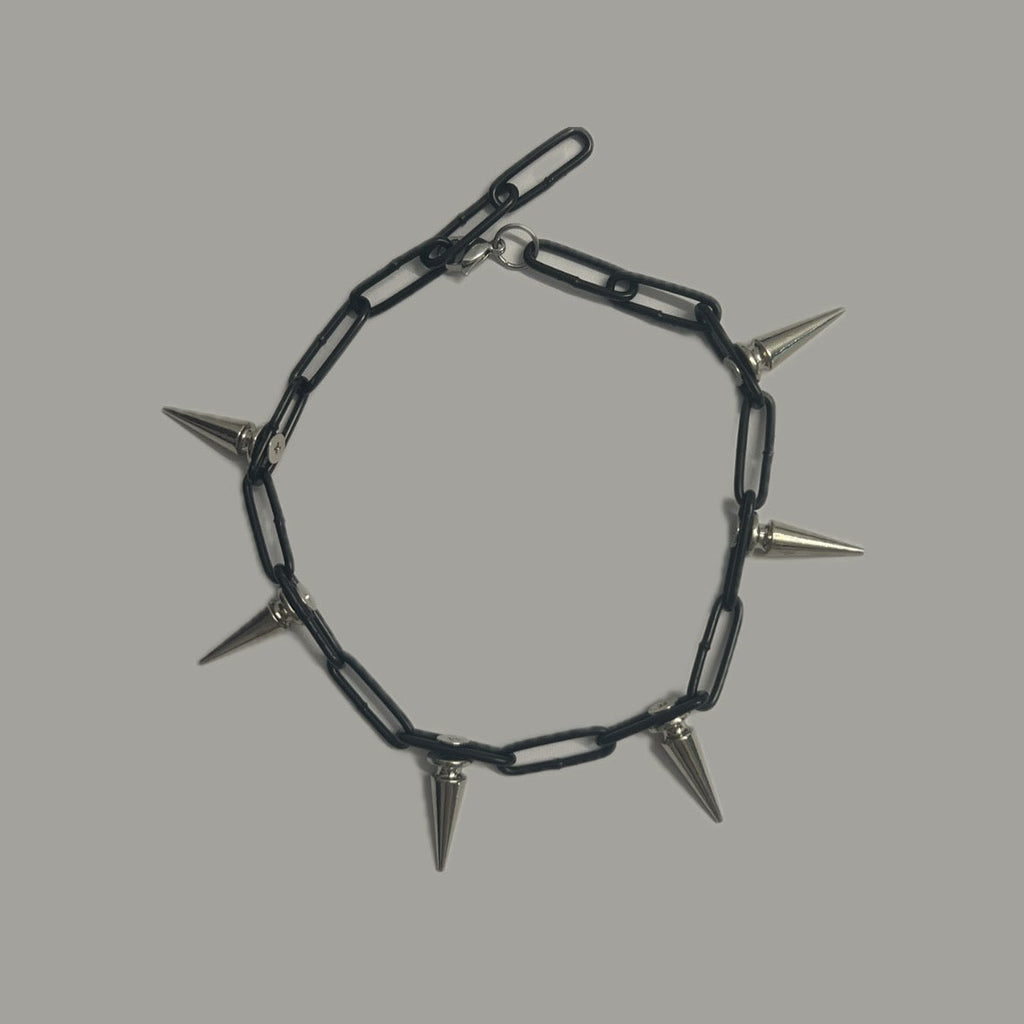Black Chain Spike Choker