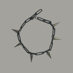 Black Chain Spike Choker