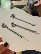 Multi-Ring Ear Cuff with Chains