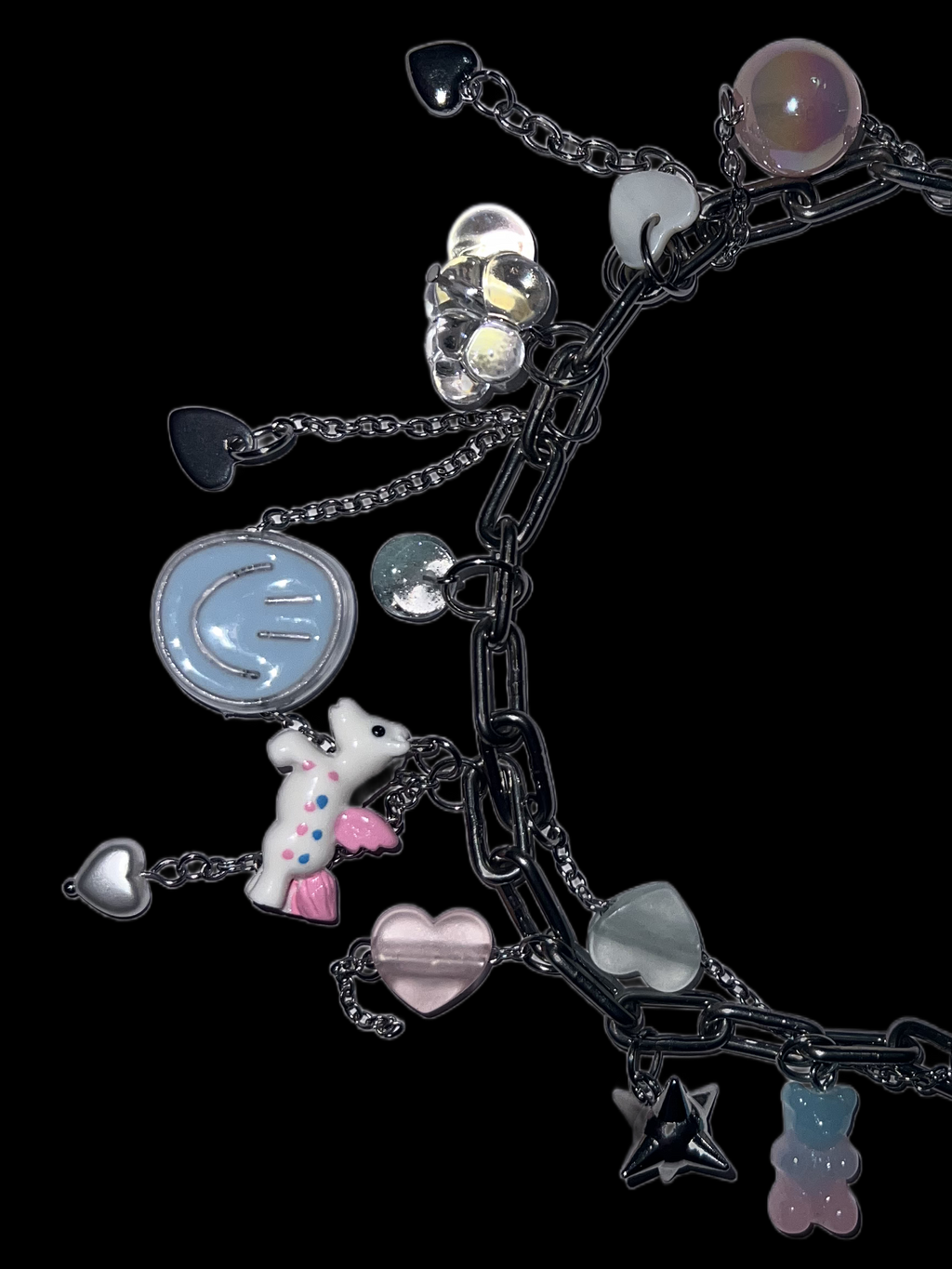 Cotton Candy Choker
