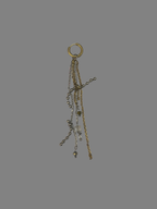 Two Tone Mono Earring