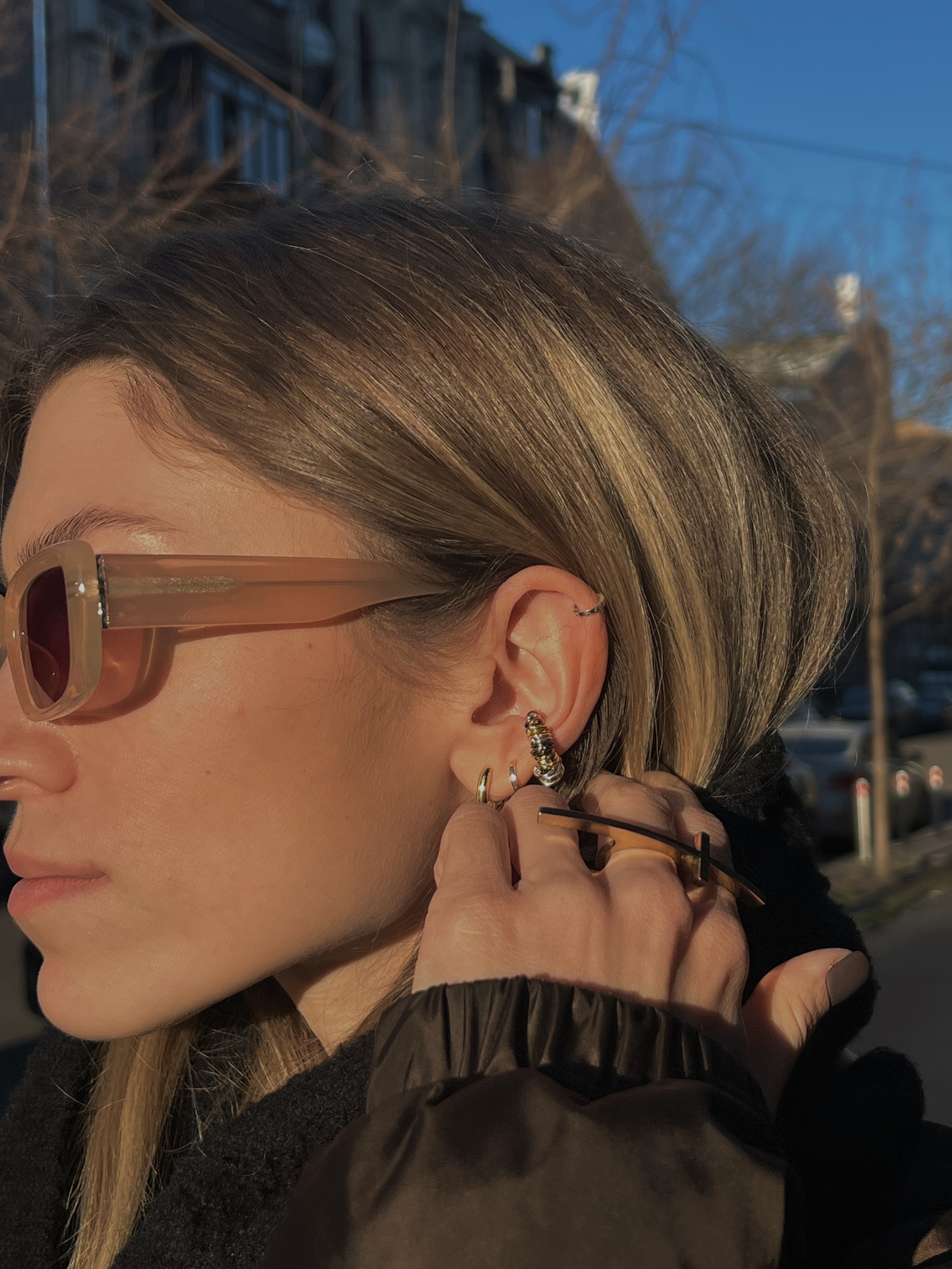 Multi-Ring Ear Cuff