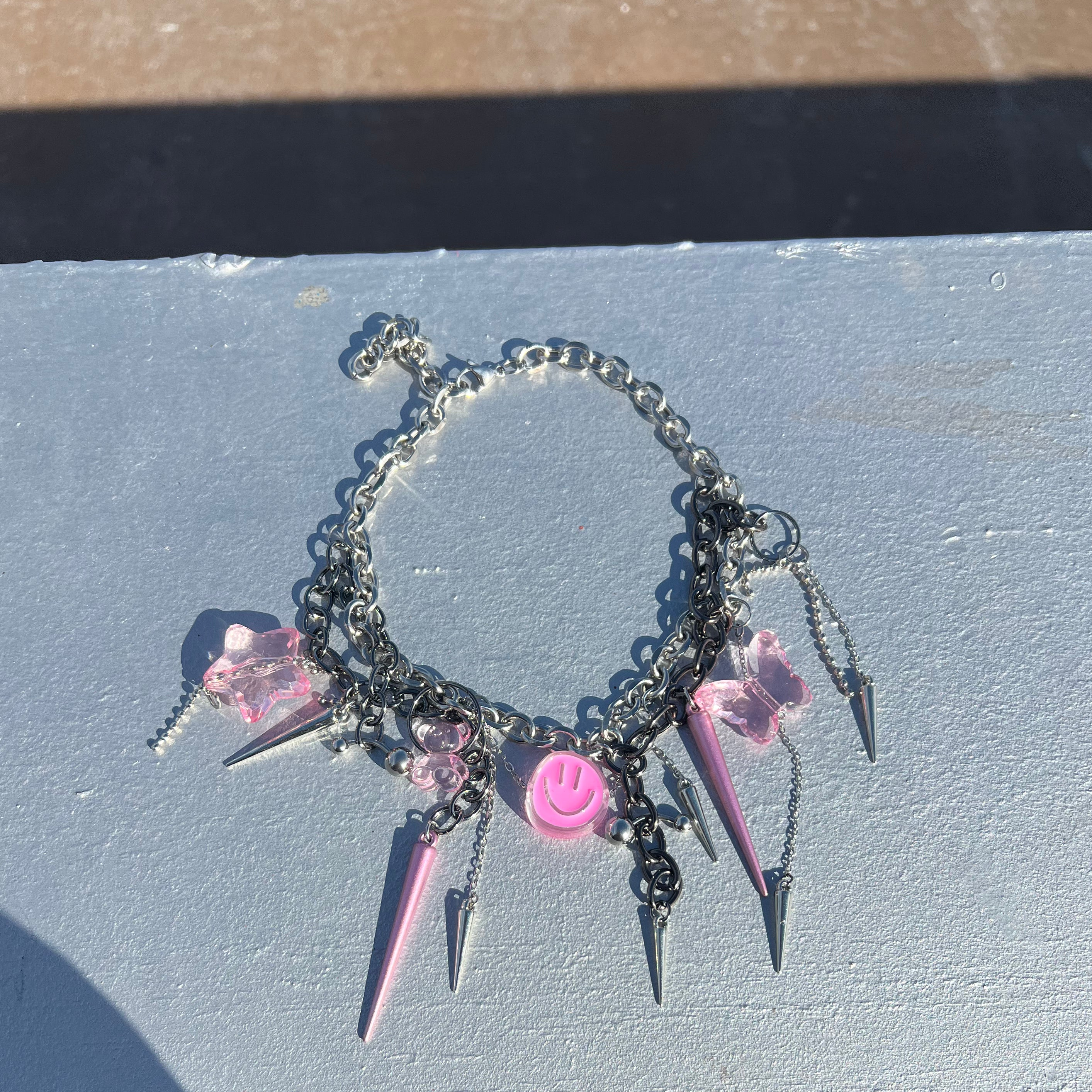 Pink Noise Necklace