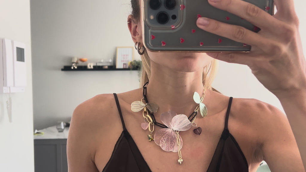 Midnight Bloom Necklace